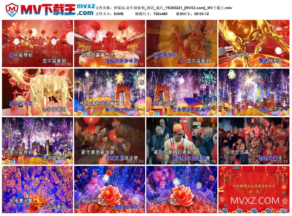 伊泓远-金牛迎春到_国语_流行_YE200221